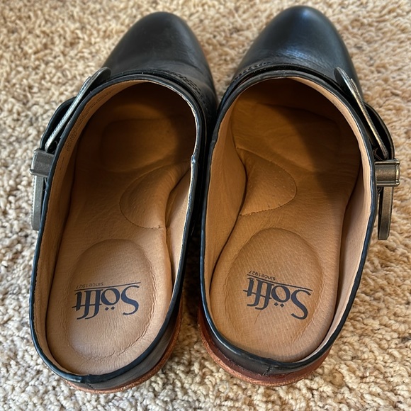 Women’s western clog booties black size 8.5 - Sofft - Picture 4 of 6